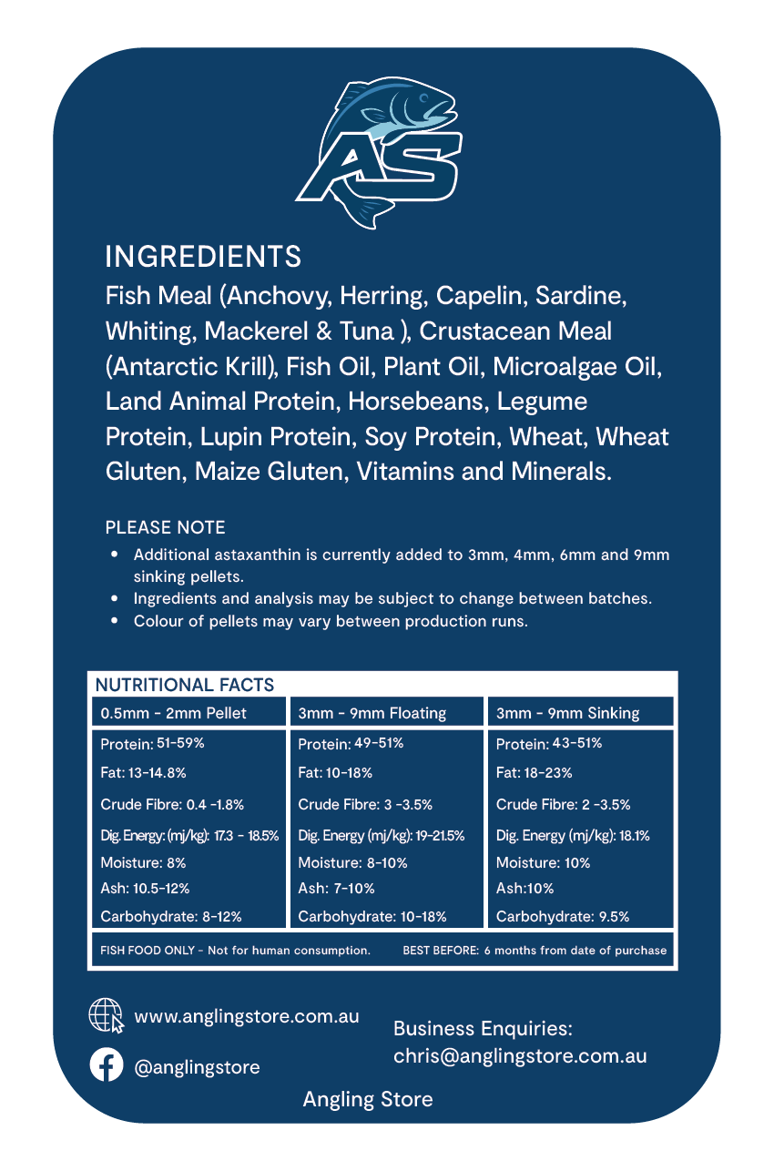 Premium Sinking Pellets