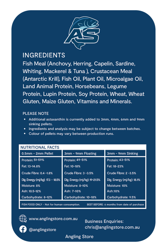 Premium Sinking Pellets