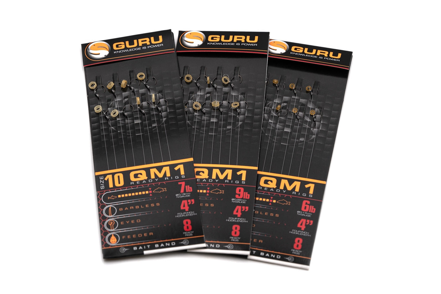 Guru - QM1 Bait Band Rigs 4"