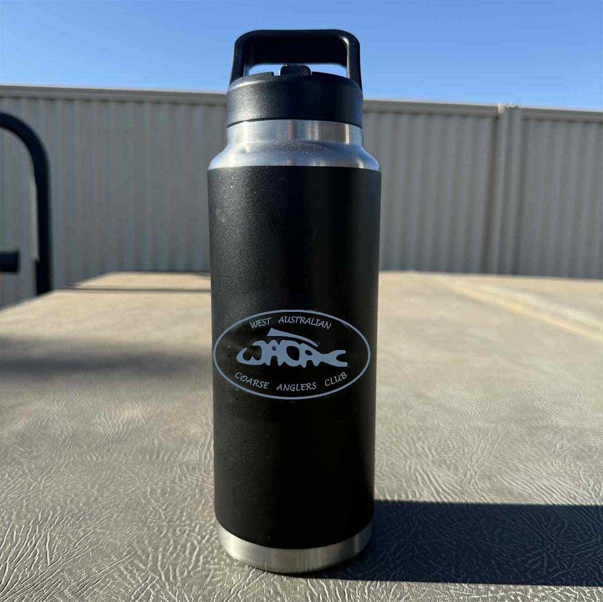 WACAC Logo Engraved Stainless Steel Tumbler