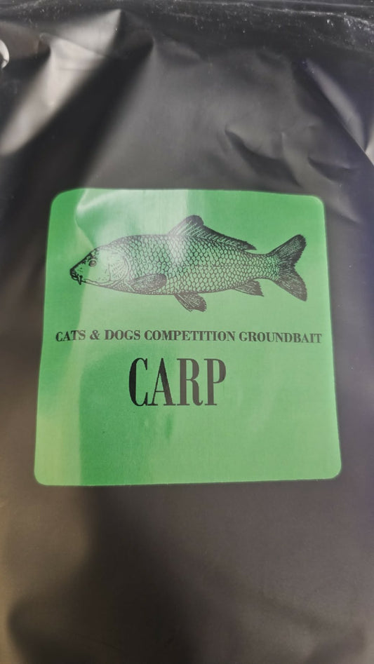 Cats & Dogs Carp Green Groundbait 1kg