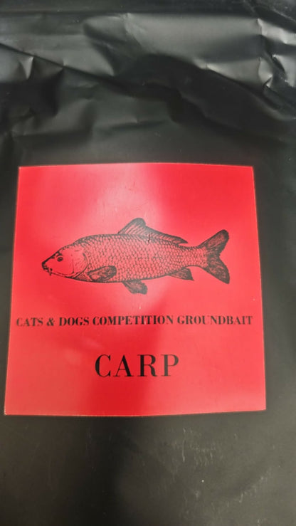 Cats & Dogs Carp Red Groundbait 1kg