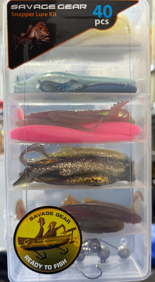 Savage Gear 40-Piece Snapper Lure Kit