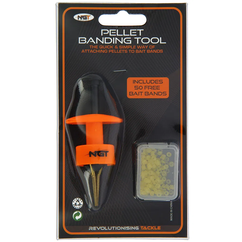 NGT Pellet Bander - Includes 50 Bands – anglingstore