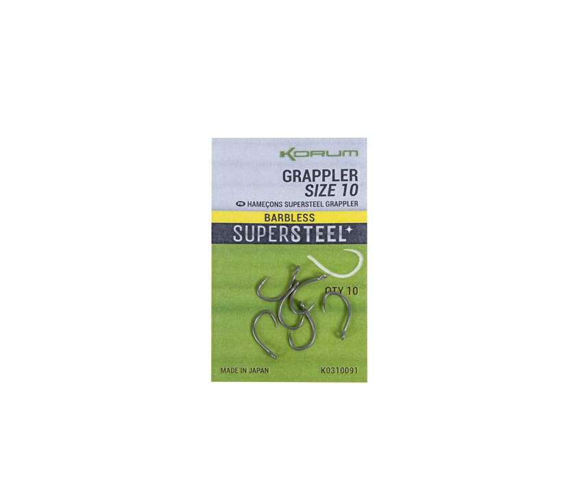 Korum Grappler Hooks Size 10