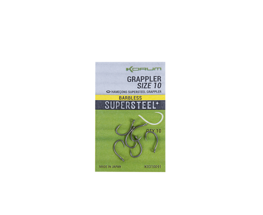 Korum Grappler Hooks Size 10