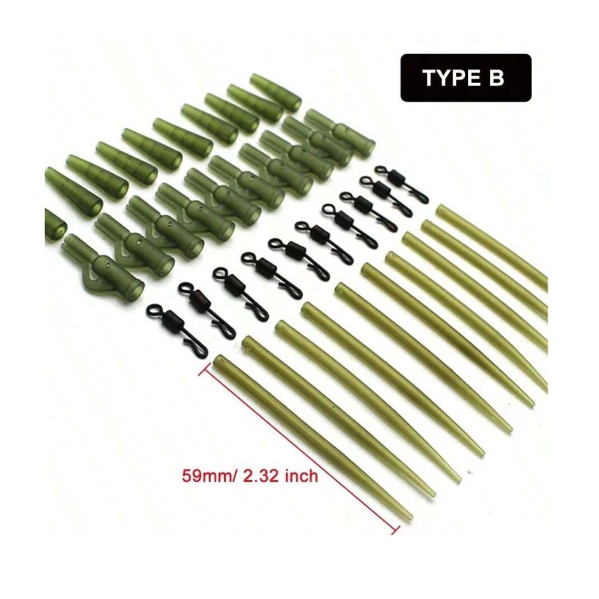 40pc Carp Fishing Terminal Set